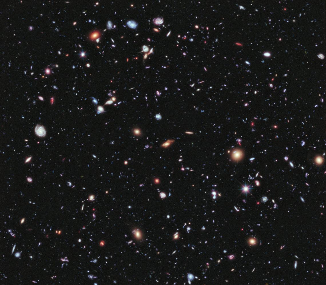 The accelerating expansion of the galaxies observed in the Hubble Ultra Deep Field may conform more to Albert Einstein’s “cosmological constant” than a popular alternative theory of dark energy. The accelerating expansion of the galaxies observed in the Hubble Ultra Deep Field may conform more to Albert Einstein’s “cosmological constant” than a popular alternative theory of dark energy.