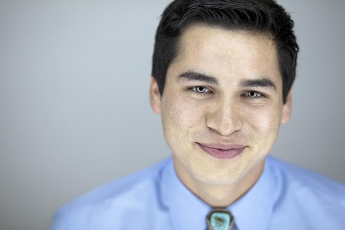 Christopher Nataanii Cegielski graduated from the UA in May 2014 with a bachelor of fine arts and has gone on to earn a fellowship with the Sundance Institute. Christopher Nataanii Cegielski graduated from the UA in May 2014 with a bachelor of fine arts and has gone on to earn a fellowship with the Sundance Institute.
