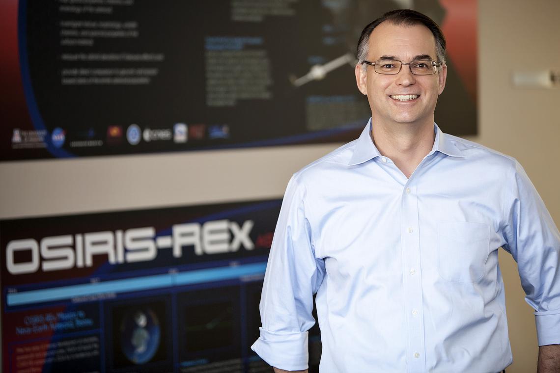 The UA's Dante Lauretta first began work with his mentor, the late Michael Drake, on the OSIRIS-REx mission in 2004. 