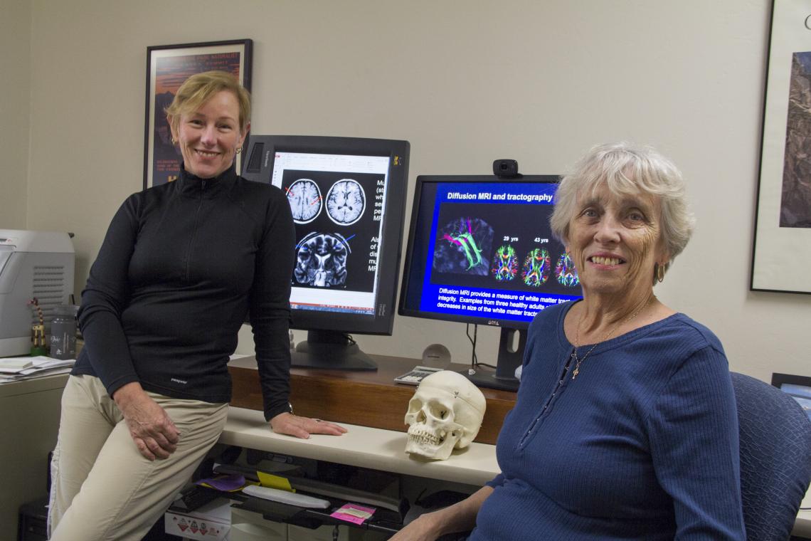 UA researchers Lee Ryan  and Betty Glisky created an online memory test that they hope will provide data that helps them better understand Alzheimer's disease. 