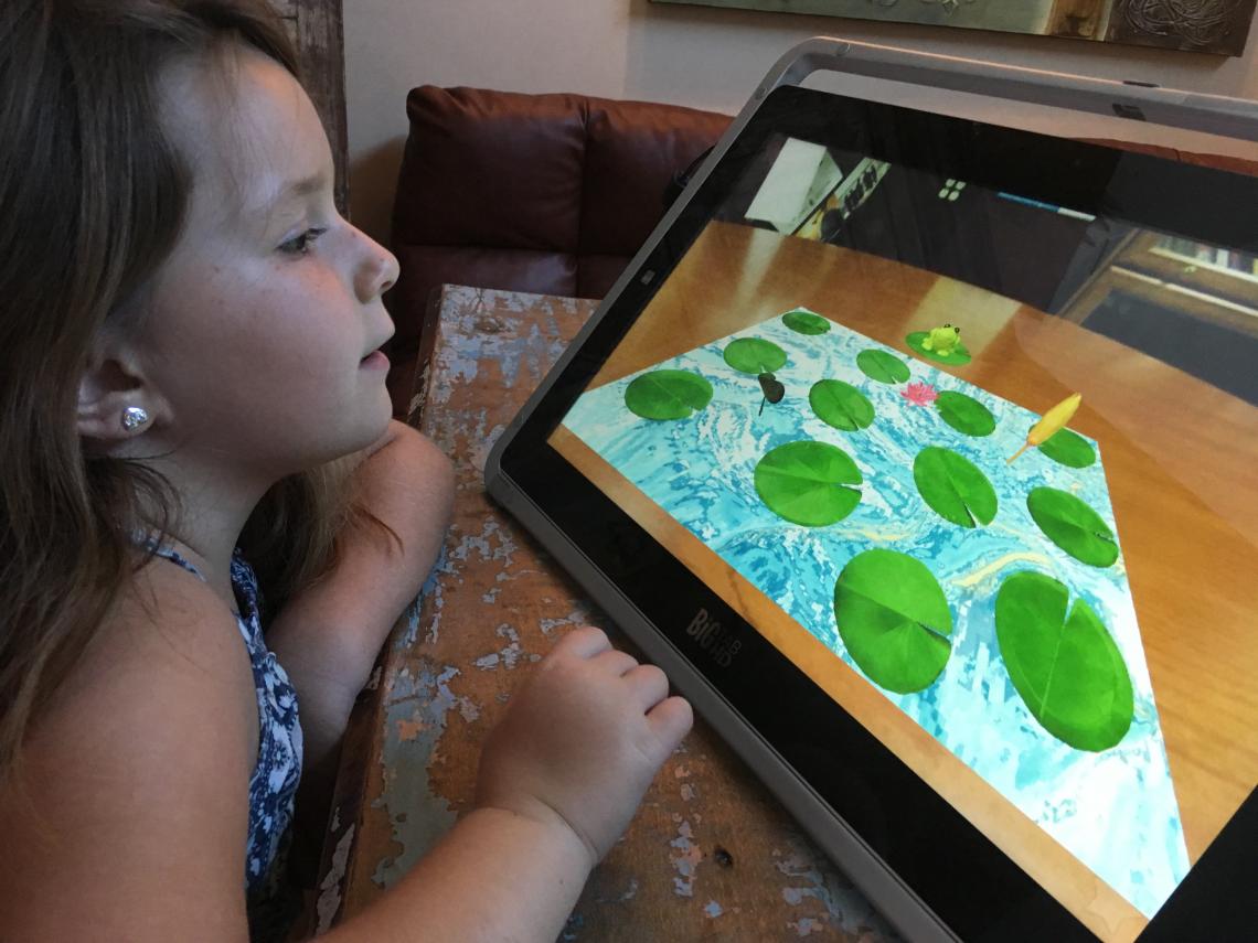 Psychologist Jamie Edgin built a homemade memory test for children that has now been transformed into an Android touchscreen assessment. 