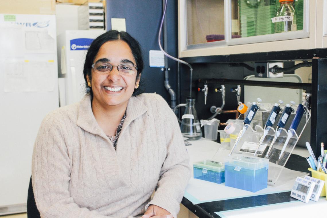 Dr. Lalitha Madhavan: "I really enjoyed my job as a physician, but I knew that if I really wanted to make a difference and change things, I needed to pair it with research."