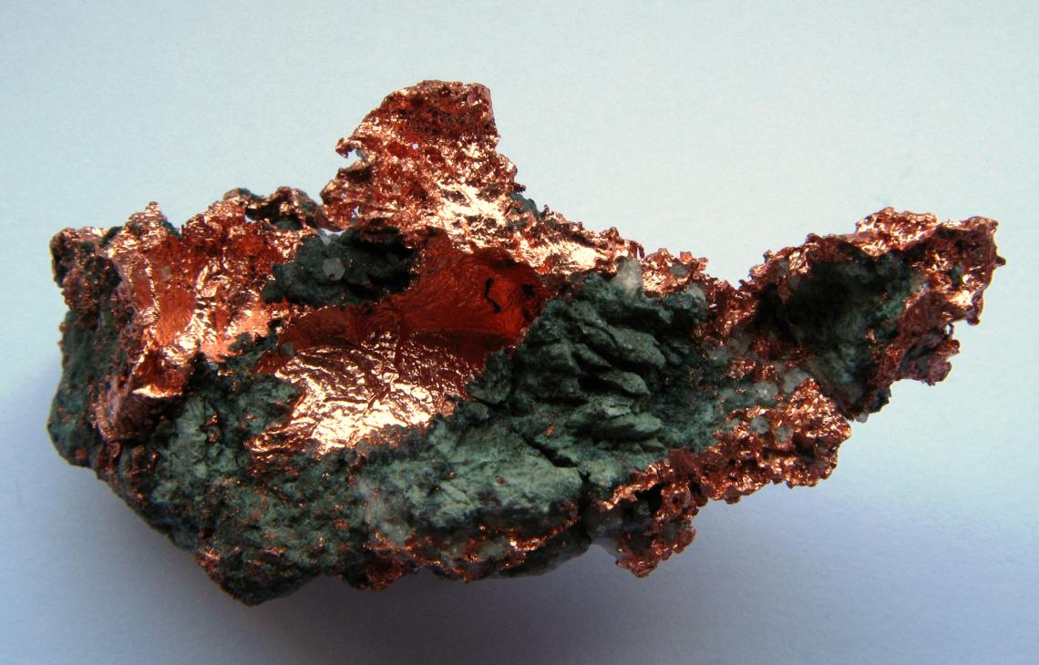 Native copper Native copper