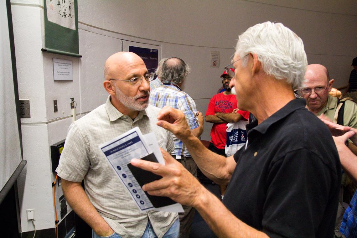 The UA's Bashar Rizk , the lead on the OSIRIS-REx Camera Suite, says, "We're hoping this asteroid will surprise us in the way that so many images have in the past." The UA's Bashar Rizk , the lead on the OSIRIS-REx Camera Suite, says, "We're hoping this asteroid will surprise us in the way that so many images have in the past."
