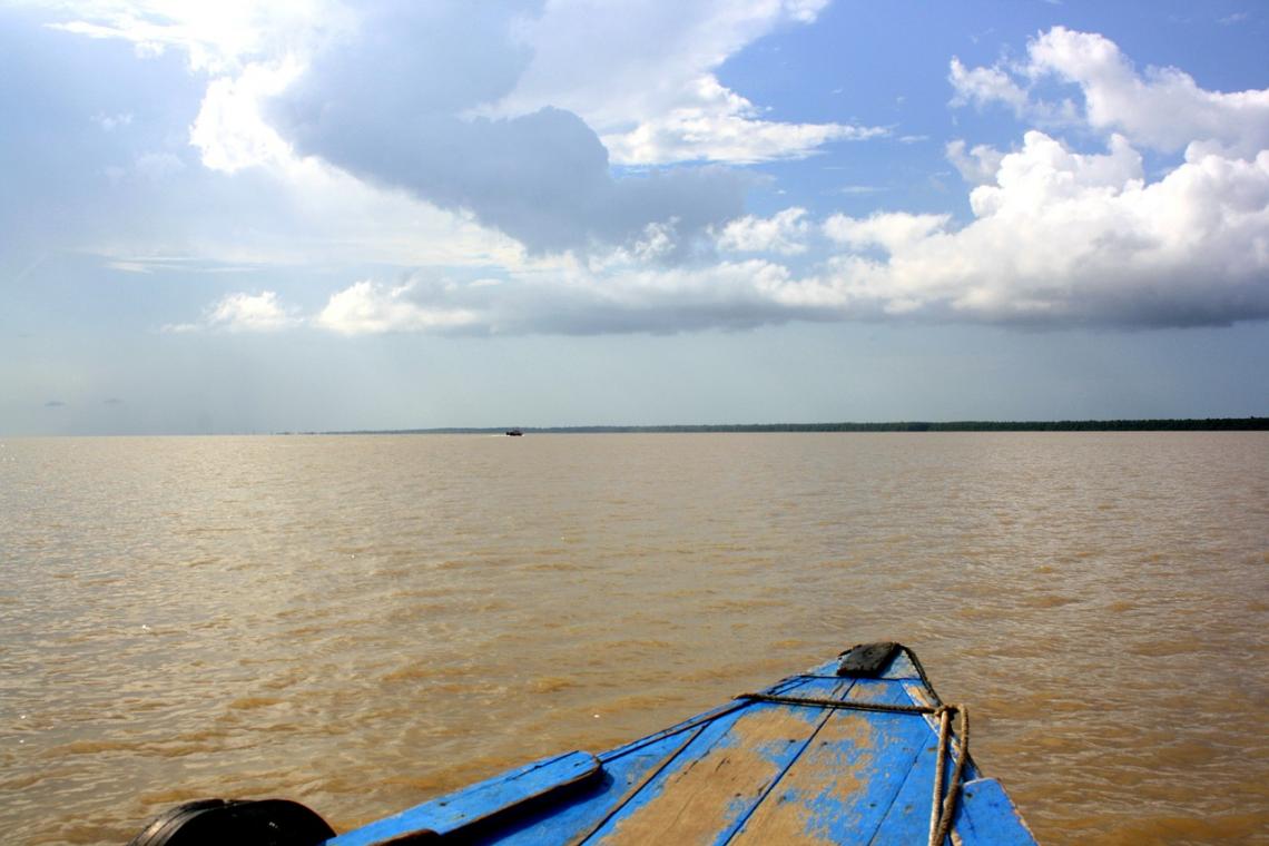 The Amazon River and its watershed — the largest river system on Earth — cover 2.4 million square miles.