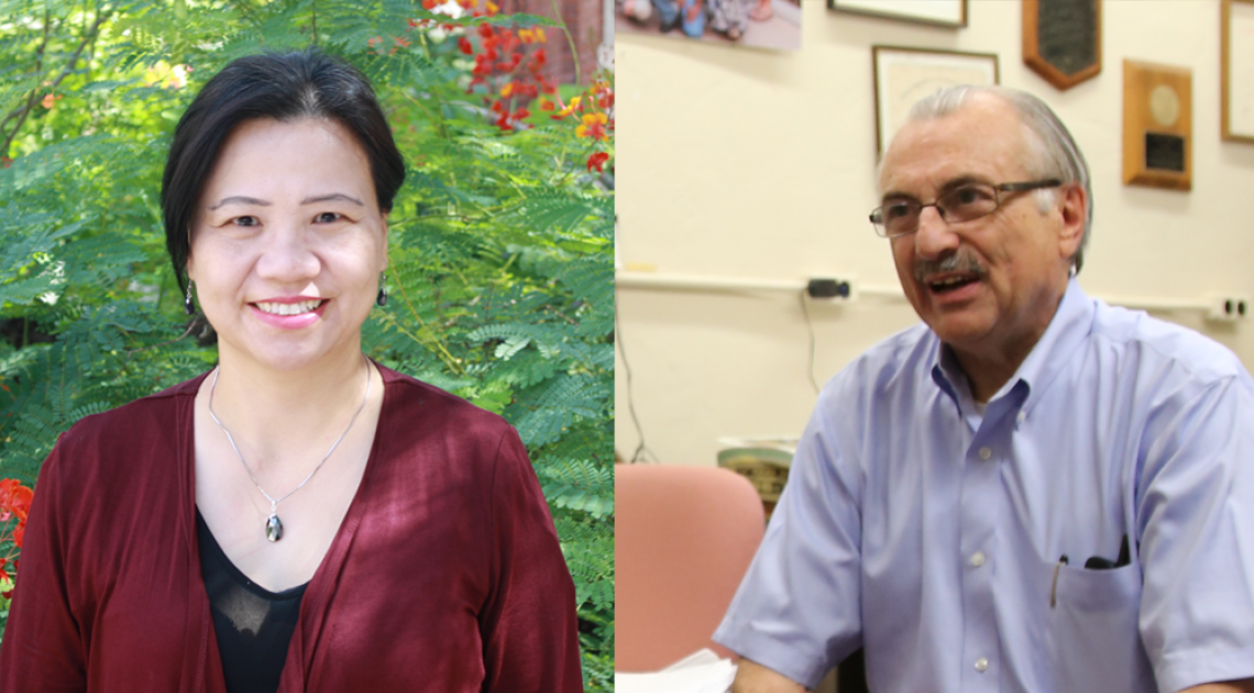 Minying Cai and Victor Hruby invented the peptides for novel skin cancer prevention. Minying Cai and Victor Hruby invented the peptides for novel skin cancer prevention.