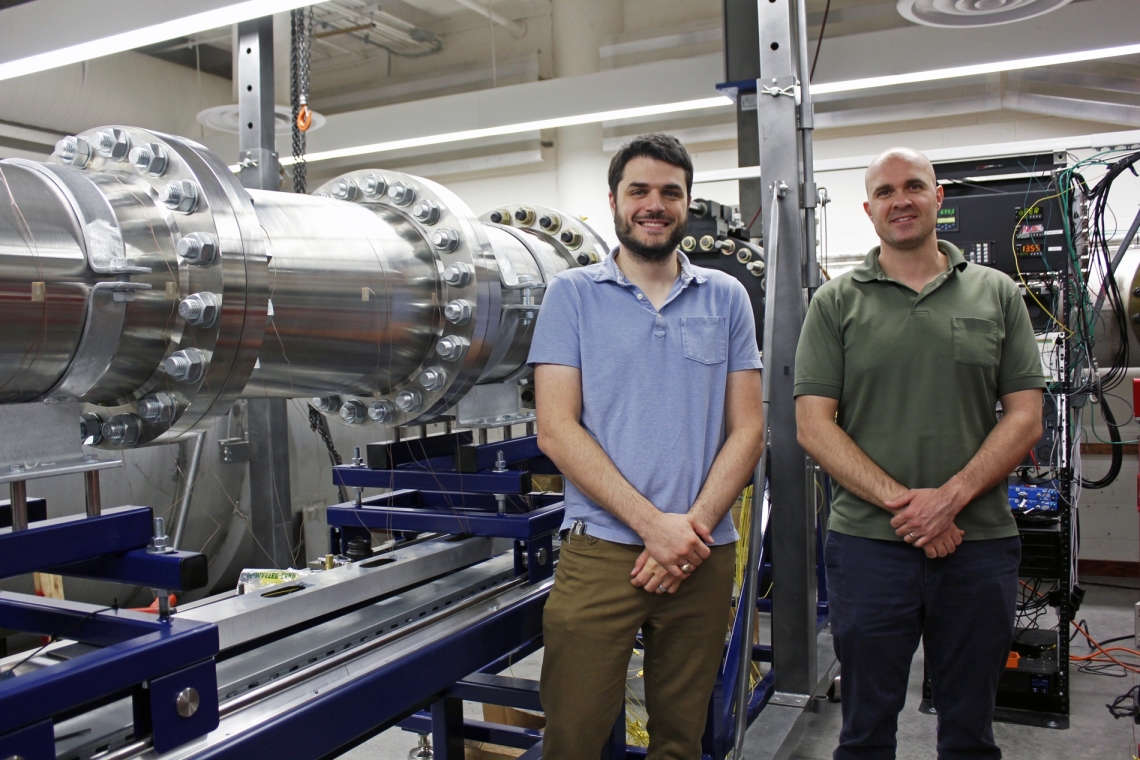 A grant from the Army Research Office will fund an extension of the Arizona Supersonic Wind Tunnel, making it capable of conducting experiments in transonic conditions. Stuart "Alex" Craig and Jesse Little received the funding through the U.S. Department A grant from the Army Research Office will fund an extension of the Arizona Supersonic Wind Tunnel, making it capable of conducting experiments in transonic conditions. Stuart "Alex" Craig and Jesse Little received the funding through the U.S. Department