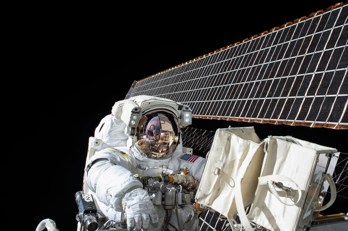 Astronauts at the International Space Station participated in a study to determine long-term spaceflight's effect on the immune system. Astronauts at the International Space Station participated in a study to determine long-term spaceflight's effect on the immune system.