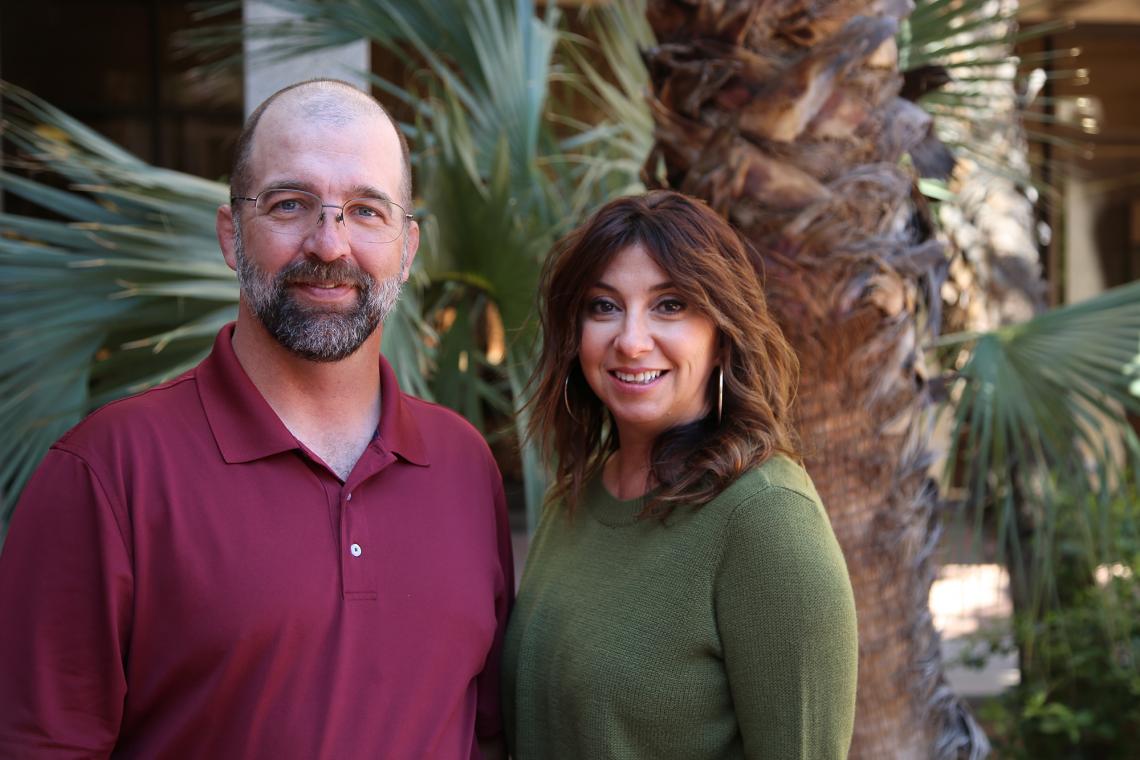 Jason Dewland and Yvonne Mery of the UA Libraries and Sidecar Learning. Jason Dewland and Yvonne Mery of the UA Libraries and Sidecar Learning.