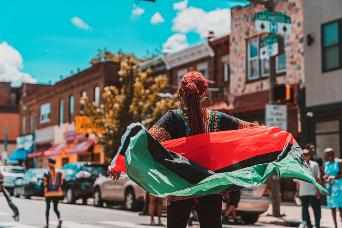 A Juneteenth parade in Philadelphia last year. UArizona historian Tyina Steptoe says the holiday celebrating the emancipation of Confederate slaves will likely be recognized by increasingly diverse groups this year and into the future. 