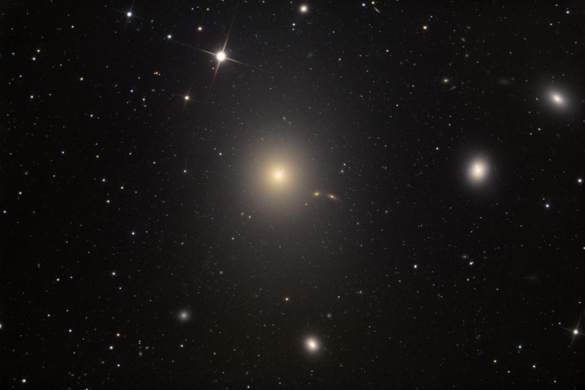 Adam Block's photo of the Messier 87 galaxy. Adam Block's photo of the Messier 87 galaxy.