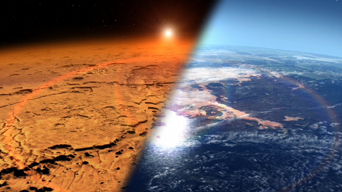 How Mars Lost Its Atmosphere and Became a Frigid Desert