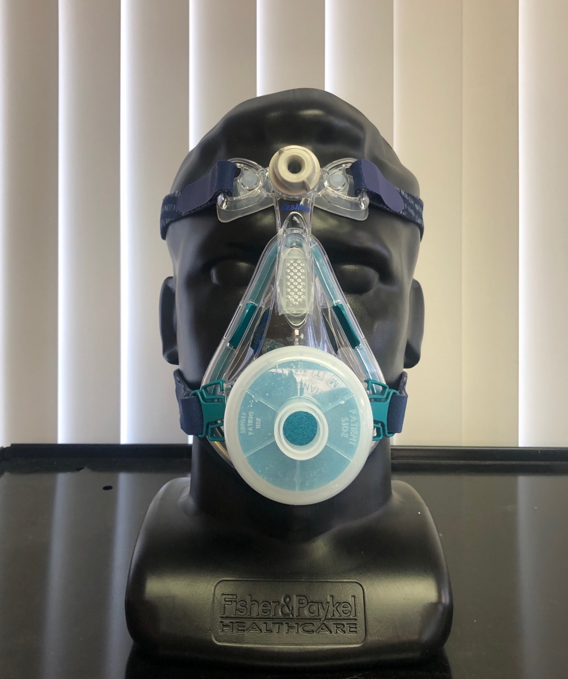 In response to a shortage of masks, researchers is working to design, 3D print and test masks for health care workers. Pictured is a mask prototype, fitted on a mannequin. In response to a shortage of masks, researchers is working to design, 3D print and test masks for health care workers. Pictured is a mask prototype, fitted on a mannequin.