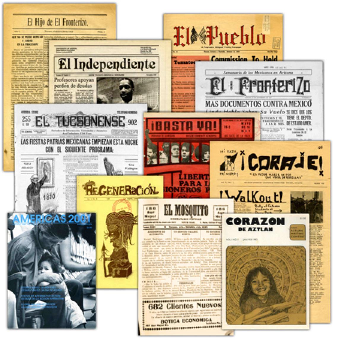 UA librarian Chris Kollen said that because the newly digitized collection includes eight newspapers published in Tucson from 1882 to the 1970s, people will be able to get "a clearer picture of the Mexican American community in Tucson." UA librarian Chris Kollen said that because the newly digitized collection includes eight newspapers published in Tucson from 1882 to the 1970s, people will be able to get "a clearer picture of the Mexican American community in Tucson."