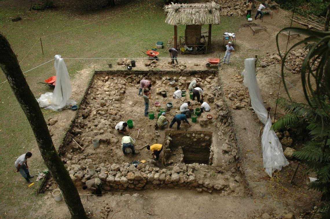 Excavations at Ceibal, an ancient Maya site in Guatemala, suggest that the origins of early Maya civilization are more complex than previously thought. Excavations at Ceibal, an ancient Maya site in Guatemala, suggest that the origins of early Maya civilization are more complex than previously thought.