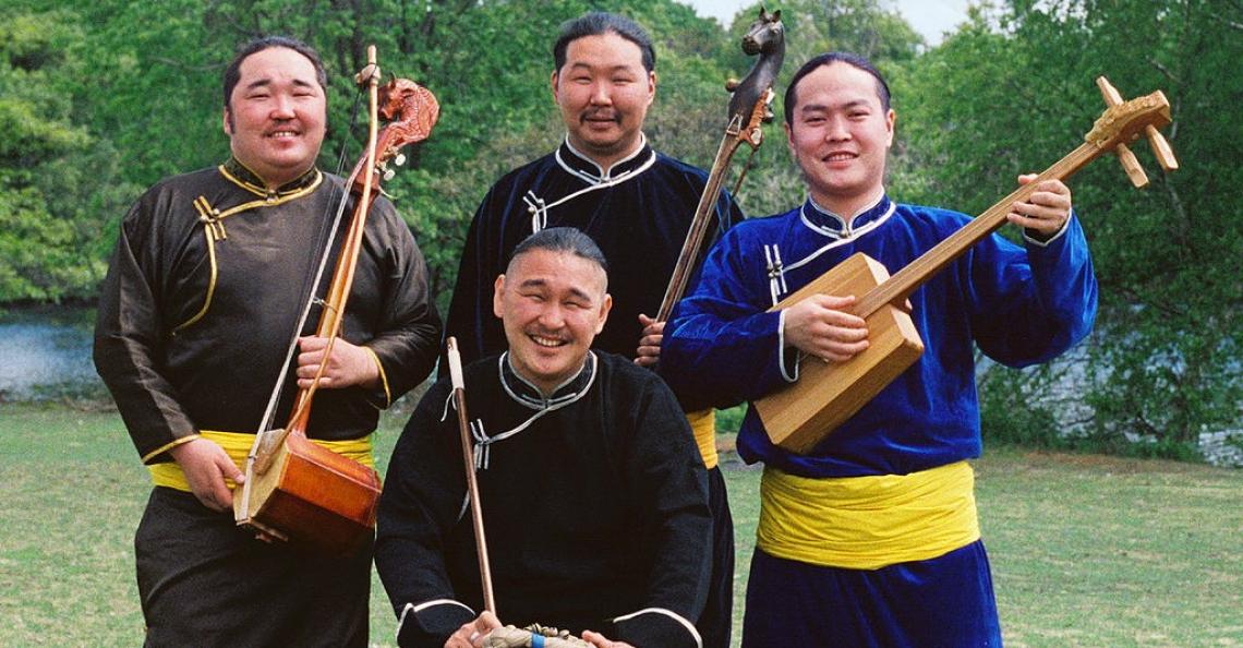 Tuvan throat singing originated in central Asia and has been practiced for generations. Tuvan throat singing originated in central Asia and has been practiced for generations.