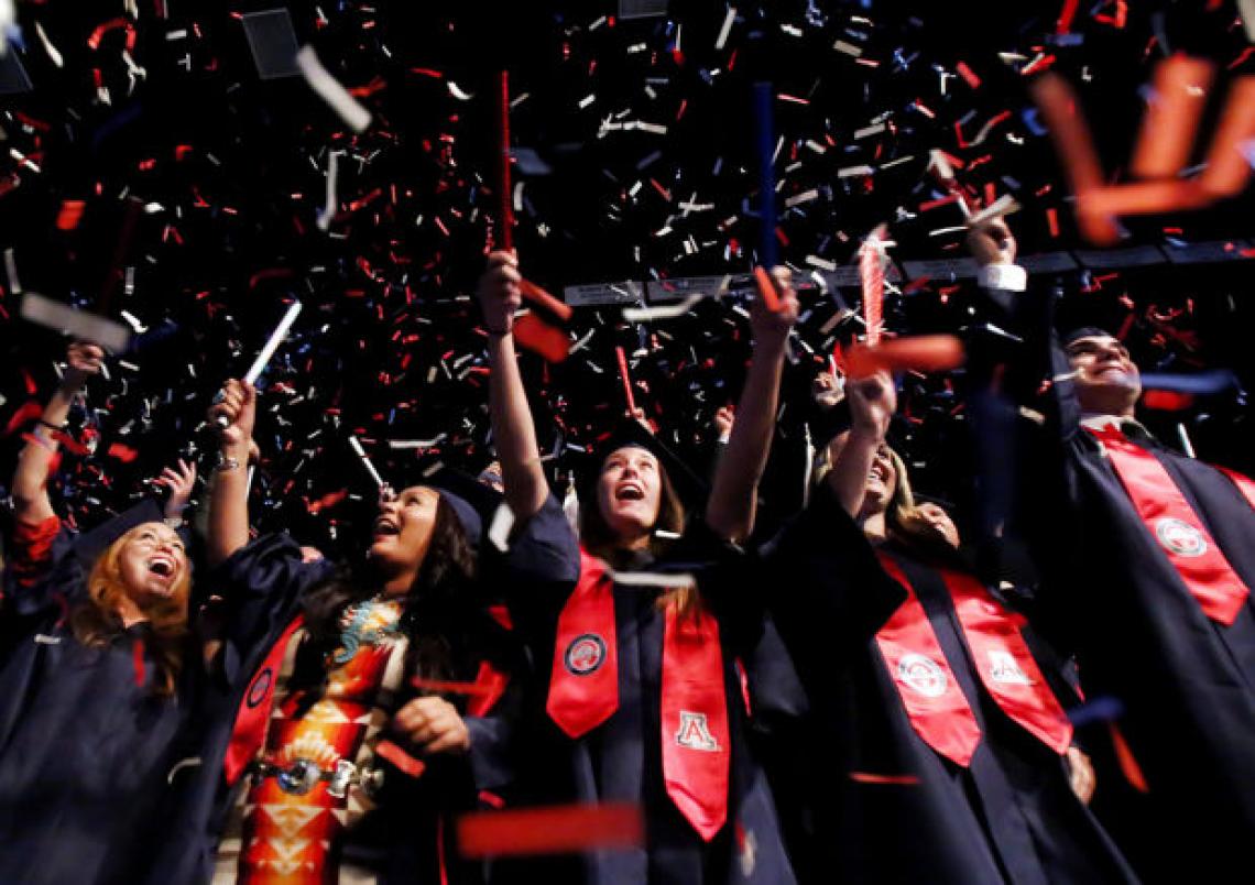 The UA 2014 spring commencement celebration will be held at Arizona Stadium on May 17.