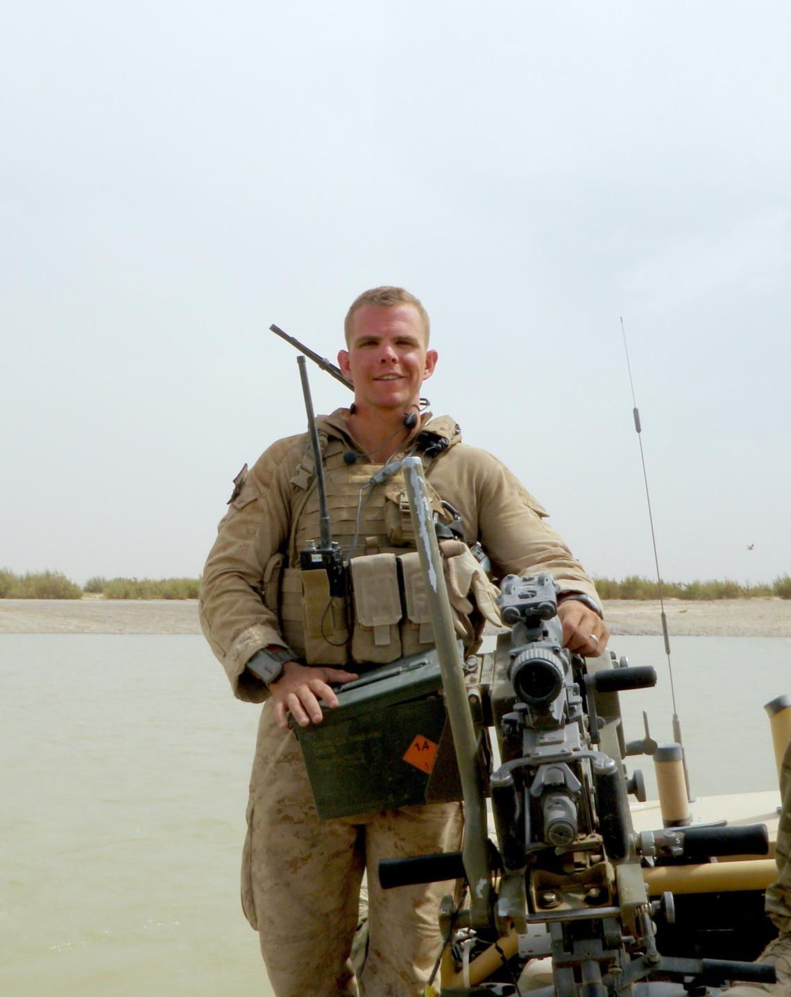 As a lawyer with intimate knowledge of the challenges presented by combat deployment, UA law student Wesley Stiner said he believes he can have an impact by changing the public's perception of the men and women returning home. As a lawyer with intimate knowledge of the challenges presented by combat deployment, UA law student Wesley Stiner said he believes he can have an impact by changing the public's perception of the men and women returning home.