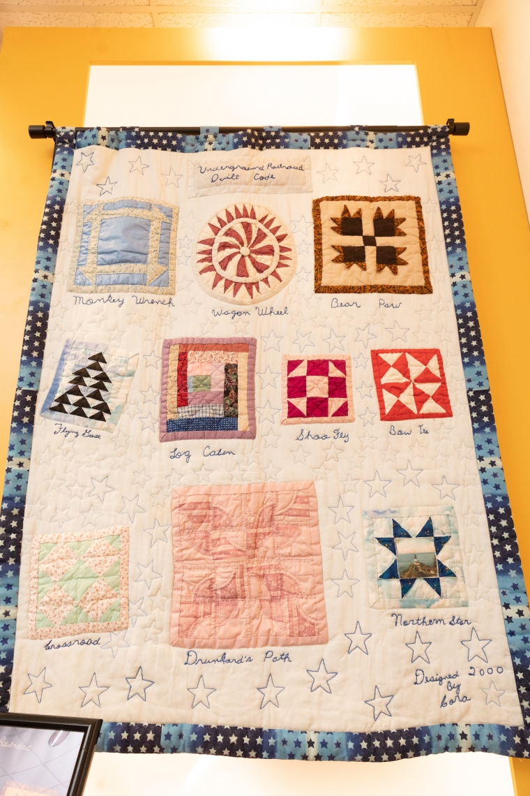 a quilt on display in the African American Museum of Southern Arizona