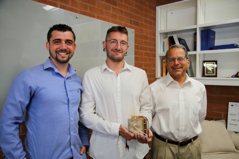 Thomas Gianetti, Jules Moutet and Philip Lacovara