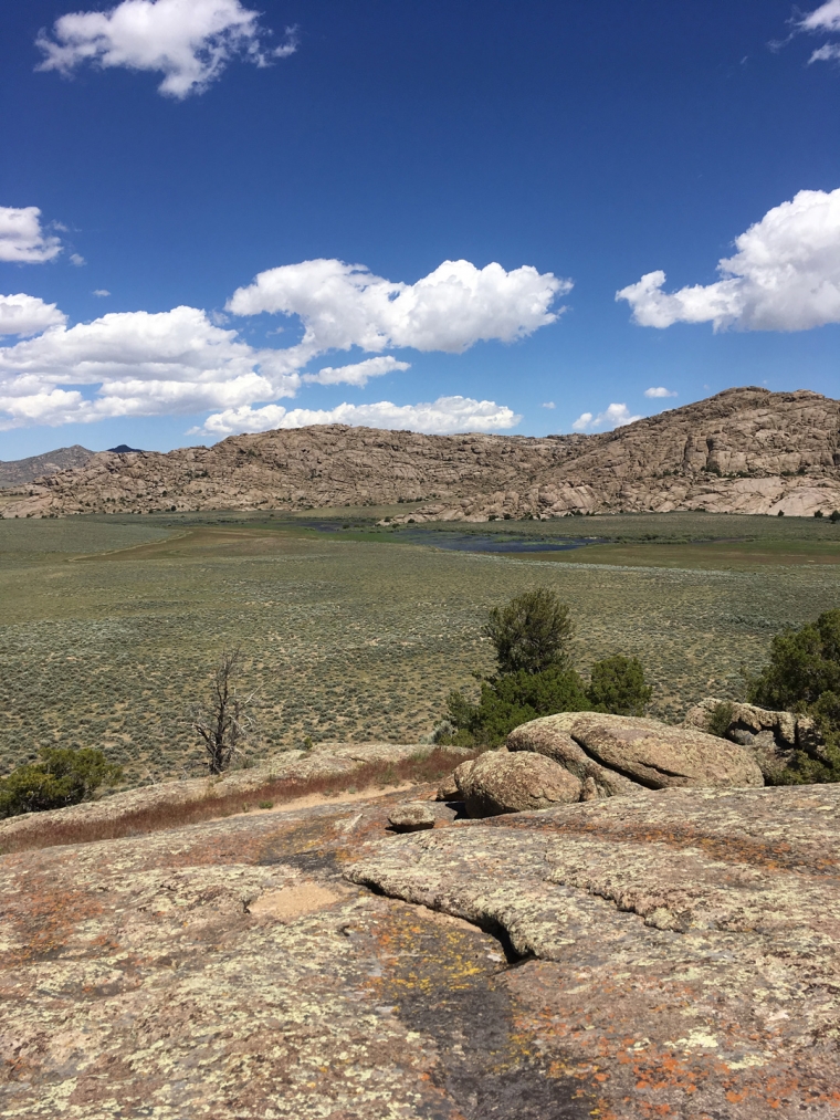 Cratonic rocks in the Granite Mountains in Wyoming Cratonic rocks in the Granite Mountains in Wyoming