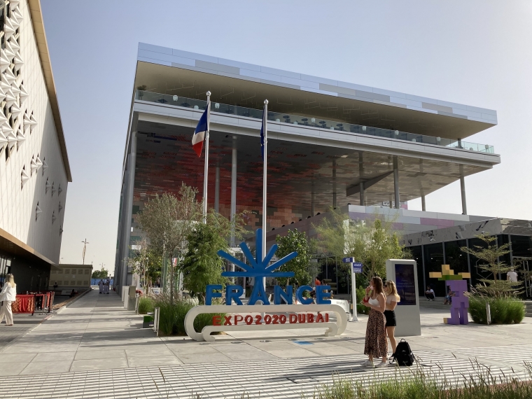 entrance to a pavilion