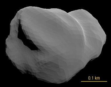 Illustration of asteroid