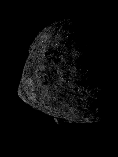 This image of asteroid Bennu was captured on June 13. Bennu’s largest boulder can be seen protruding from the southern hemisphere. OSIRIS-REx broke the record for the closest distance a spacecraft has orbited a body in the solar system, and is now orbitin