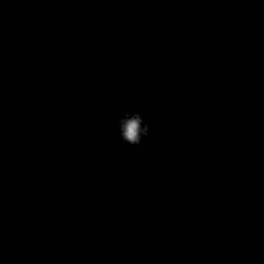 Neso is such an elusive moon that Nereid, another of Neptune's moons, has to serve as a stand-in for this picture. The details don't really matter  in this fuzzy blob taken by the Voyager probe in 1989 — rest assured that Neso most likely looks something 